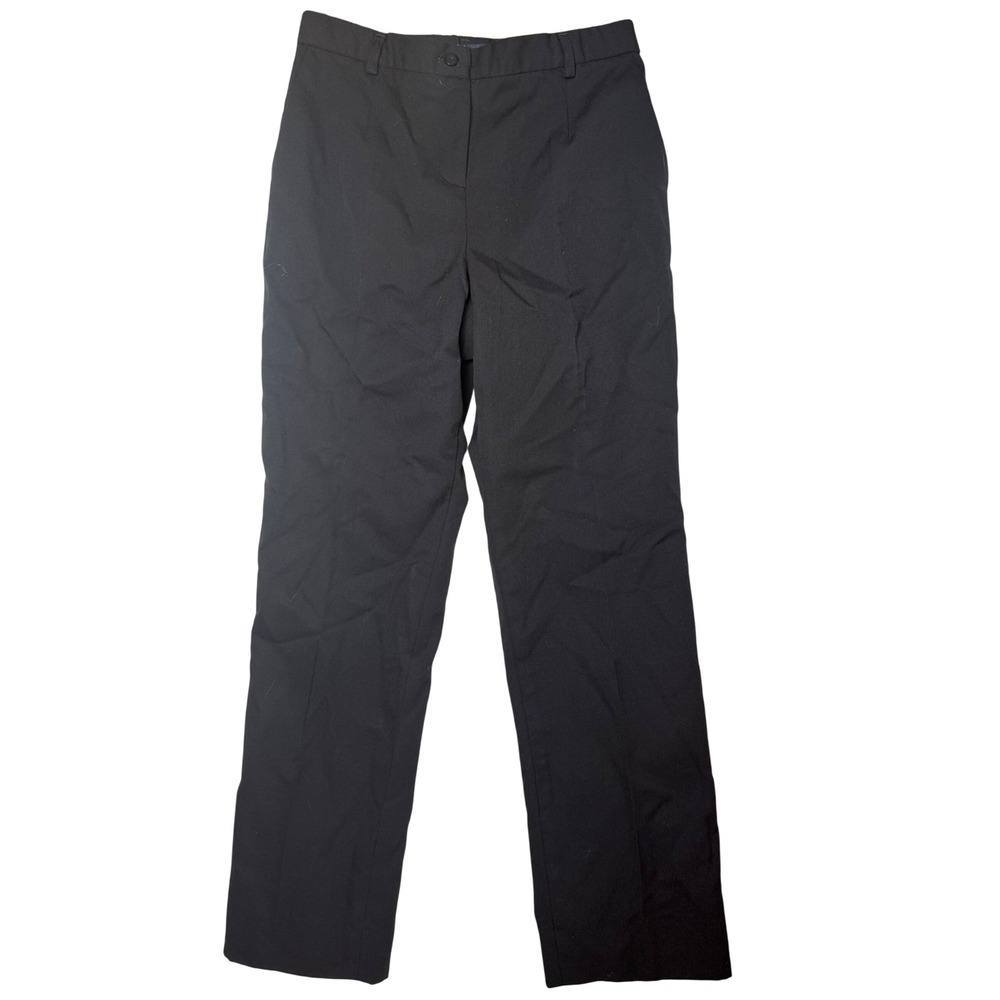 Vintage Pendleton Black Virgin Wool Trousers‎ Made in USA Petite 6 High Rise